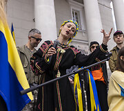 Ukrainiečių palaikymo akcija