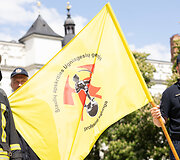 NPPSS, UGPS ir giminingų ugniagesių gelbėtojų profesinių sąjungų protestas