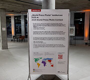  Jubiliejinės &bdquo;World Press Photo&ldquo; parodos atidarymas verslo centre &bdquo;Hero&ldquo;