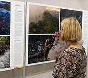  Jubiliejinės &bdquo;World Press Photo&ldquo; parodos atidarymas verslo centre &bdquo;Hero&ldquo;