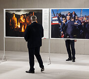  Jubiliejinės &bdquo;World Press Photo&ldquo; parodos atidarymas verslo centre &bdquo;Hero&ldquo;