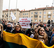 Kultūros bendruomenės finalinis mitingas