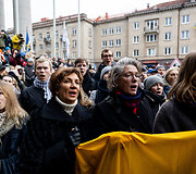 Kultūros bendruomenės finalinis mitingas