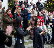 23-osios Tarptautinės Kalėdų labdaros mugės atidarymas