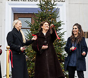 Vismantė Benkunskienė, Diana Nausėdienė, Francesca de Maigret