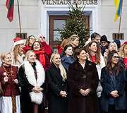 23-osios Tarptautinės Kalėdų labdaros mugės atidarymas