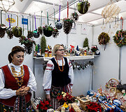 23-osios Tarptautinės Kalėdų labdaros mugės atidarymas
