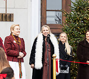 23-osios Tarptautinės Kalėdų labdaros mugės atidarymas