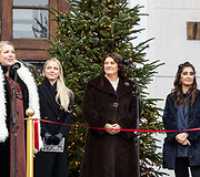 Vismantė Benkunskienė, Diana Nausėdienė, Francesca de Maigret
