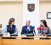 Viktorija Čmilytė - Nielsen, Saulius Skvernelis, Inga Ruginienė