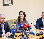 Saulius Skvernelis, Inga Ruginienė, Mindaugas Lingė