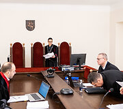 Buvusio kariuomenės vado Valdemaro Rup&scaron;io bylos nagrinėjimas