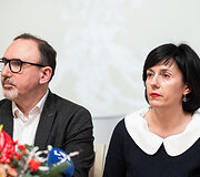 Arūnas Gelūnas, Vaida Aleknavičienė