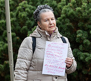 Lietuvos vežėjų asociacijos protestas prie Seimo