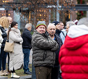 Lietuvos vežėjų asociacijos protestas prie Seimo
