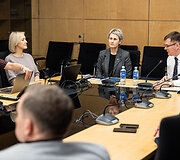 Paulė Kuzmickienė, Nida Grunskienė, Laurynas Kasčiūnas