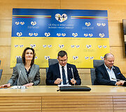 Viktorija Čmilytė - Nielsen, Laurynas Kasčiūnas, Saulius Skvernelis