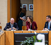 Saulius Skvernelis, Viktorija Čmilytė - Nielsen, Laurynas Kasčiūnas