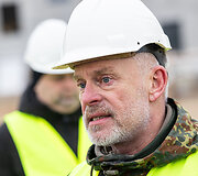 Rūdninkų karinio miestelio statybų eigos pristatymas