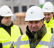 Rūdninkų karinio miestelio statybų eigos pristatymas