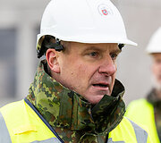 Rūdninkų karinio miestelio statybų eigos pristatymas