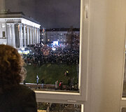 Trečiadienio protestas &bdquo;&Scaron;alin rankas nuo laisvo žodžio!&ldquo;
