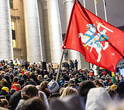 Trečiadienio protestas &bdquo;&Scaron;alin rankas nuo laisvo žodžio!&ldquo;