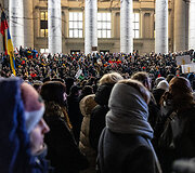 Trečiadienio protestas &bdquo;&Scaron;alin rankas nuo laisvo žodžio!&ldquo;