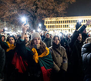 Trečiadienio protestas &bdquo;&Scaron;alin rankas nuo laisvo žodžio!&ldquo;