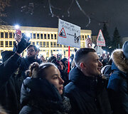 Trečiadienio protestas &bdquo;&Scaron;alin rankas nuo laisvo žodžio!&ldquo;