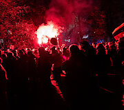 Ketvirtadienio protestas &bdquo;&Scaron;alin rankas nuo laisvo žodžio!&ldquo;
