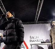 Ketvirtadienio protestas &bdquo;&Scaron;alin rankas nuo laisvo žodžio!&ldquo;