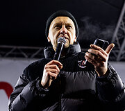 Ketvirtadienio protestas &bdquo;&Scaron;alin rankas nuo laisvo žodžio!&ldquo;