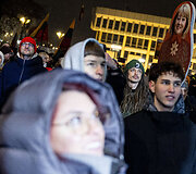 Ketvirtadienio protestas &bdquo;&Scaron;alin rankas nuo laisvo žodžio!&ldquo;
