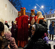 Tradicinė Trijų Karalių eisena Vilniaus senamiestyje