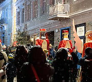 Tradicinė Trijų Karalių eisena Vilniaus senamiestyje