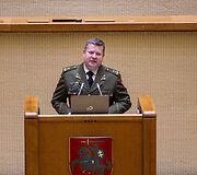 I&scaron;kilminga laisvės gynėjų rikiuotė ir jų susitikimas Seime