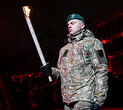 Sausio 13-osios atminimo laužų uždegimo ceremonija Nepriklausomybės aik&scaron;tėje