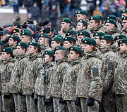 Valstybės vėliavos pakėlimo ceremonija Nepriklausomybės aik&scaron;tėje