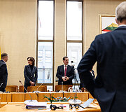 Viktorija Čmilytė - Nielsen, Vytautas Juozapaitis