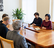 Kultūros ministrė susitiko dėl Venecijos bienalės