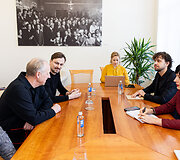 Kultūros ministrė susitiko dėl Venecijos bienalės