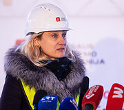 Būsimojo Pilaitės darželio simbolinės kapsulės įkasimas