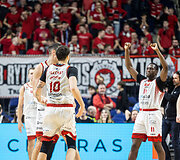 LKL rungtynės: Vilniaus &bdquo;Rytas&ldquo; - Utenos &bdquo;Juventus&ldquo;