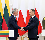 Gitanas Nausėda, Karolis Nawrockis