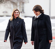 Olena Zelenska, Diana Nausėdienė