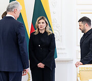 Olena Zelenska, Volodymyras Zelenskis