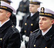 Danijos Karaliaus Frederiko X ir karalienės Mary oficiali pasitikimo ceremonija prezidentūroje