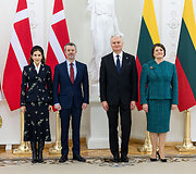 Karalienė Mary, Danijos karalius Frederikas X, Gitanas Nausėda, Diana Nausėdienė
