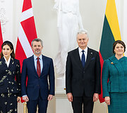 Karalienė Mary, Danijos Karalius Frederikas X, Gitanas Nausėda, Diana Nausėdienė